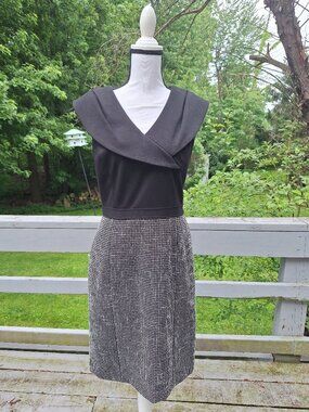 Chic sleeveless dress by Arthur S. Levine for Tahari Size 6